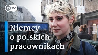 Polacy w Niemczech Co Niemcy myślą o polskich pracownikach [upl. by Acsirp]