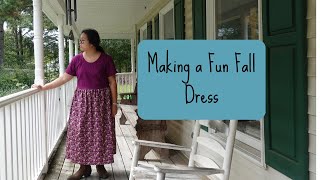 Making a Comfortable Dress for Fall  Smocked Sides Dress Variation  Ladys Smocked Dress [upl. by Lauzon147]