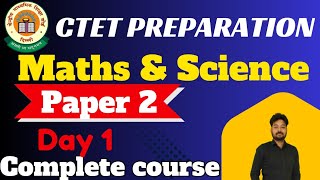 CTET Maths Paper 2 Complete Maths Preparation course Day 1 Number system  Knowing the numbers [upl. by Ellac]