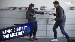 Warum „OnlineAnträge“ beim Bafög immer noch ausgedruckt werden  heuteshow Spezial [upl. by Zamora]