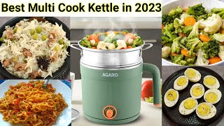 Best Multi Purpose Electric Kettle for Hostel Students How to use Agaro Multi Cook Kettle in Hindi [upl. by Yr]