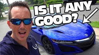 Driving THE NEW Acura NSX Is It Any Good [upl. by Seligmann888]