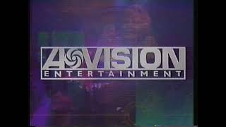 AtlanticVision Entertainment logo with Warning screen [upl. by Reidar]