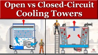 Closed Circuit vs Open Circuit Cooling Towers [upl. by Hindorff]