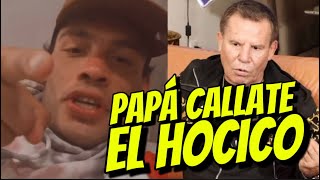 Julio Cesar Chavez Jr LE RESPONDE A SU PADRE [upl. by Dnalevets]