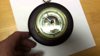 Atco barometer made in Germany [upl. by Thorfinn111]