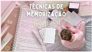 5 Técnicas de Memorização para Estudar Melhor [upl. by Mullac]