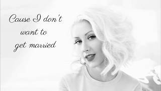 Christina Aguilera  Unless Its With You With LyricsHD [upl. by Heddi]