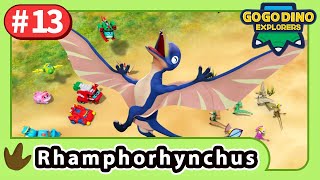 GOGODINO EXPLORERS  EP13 Rhamphorhynchus Protector of Sky  Dinosaur  Kids  Cartoon  Season 4 [upl. by Ttezil318]