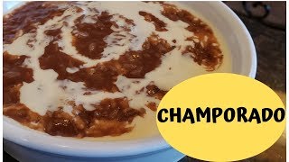 CHAMPORADO RECIPE Chocolate Rice Porridge [upl. by Air]