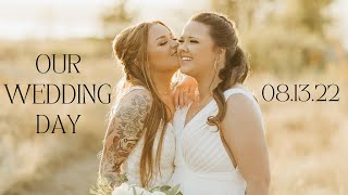 OUR WEDDING DAY  Hannah amp Emma Blauser  Lesbian Wedding Video  LGBTQ Wedding [upl. by Katheryn]