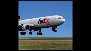 A short FedEx Flight 80 Animation I made on CapCut [upl. by Yehus569]