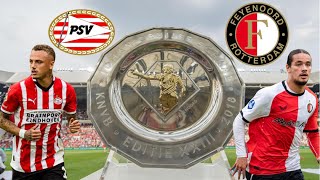 PSV VS FEYENOORD LIVE MET DE VOETBALCOMMENTATOR 817 [upl. by Atteloiv]