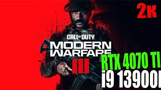 Call of Duty Warzone 30  2k  test fps  i9 13900F  RTX 4070 TI [upl. by Aldred]