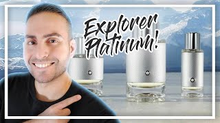 Mont Blanc Explorer Platinum Fragrance Review  Woody amp Aromatic [upl. by Calmas]