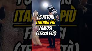 I 5 ATTORI ITALIANI PIÙ FAMOSI🍿 [upl. by Becki]