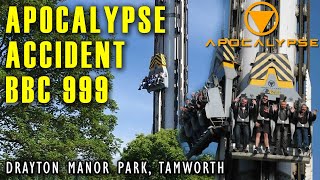 APOCALYPSE ACCIDENT  BBC 999 Programme  Vintage Footage  April 2000  Drayton Manor [upl. by Shaffer]