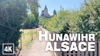 Hunawihr Alsace Village FRANCE • 4K 60fps ASMR [upl. by Iruyas551]