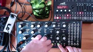 performing with the moog mother 32 Ambient techno jam [upl. by Kcirdez812]