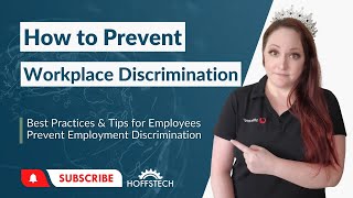 How to Prevent Discrimination at Work  Workplace Discrimination [upl. by Ahsaten555]