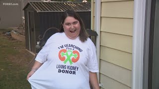 Wolcott woman searching for living kidney donor [upl. by Corsiglia]