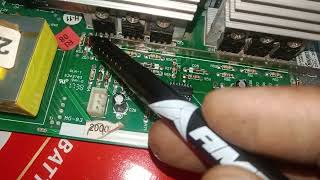 microtek inverter sine wave 24volt drive problem [upl. by Elimay]