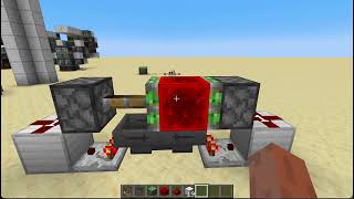 Hopper Redstone Clock in Minecraft Java [upl. by Anaerb]