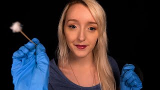 ASMR Detailed Medical Face Exam  Light Triggers Personal Attention [upl. by Ynelram]