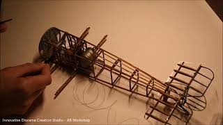 I Built Aircraft Biplan  Sopwith Camel  Artesania Latina  Part 4 [upl. by Tabbatha169]