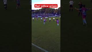 Brutal scenes at Tooting amp Mitcham FC brutal redcard nonleaguefootball prisonfc ballerslife fc [upl. by Faustus387]