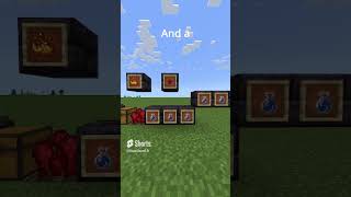 How to Make a Potion of Regeneration in 60 Seconds or Less minecraft minecraftguide potion [upl. by Dorraj]