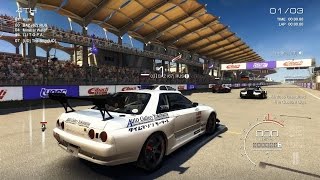 Grid Autosport PC Multiplayer Race  Auto Gallery Nissan Skyline R32 GTR Road amp Track Pack DLC [upl. by Burkhardt]