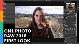 On1 Photo RAW 2018 First Look  Lightroom Alternative [upl. by Sirdi]