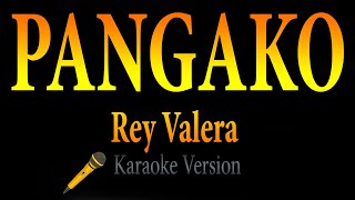 Rey Valera  Pangako Karaoke [upl. by Notgnihsaw731]