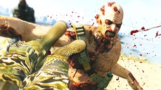 HOW TO FLYING KICK A ZOMBIE Dying Light The Following [upl. by Nyrac923]