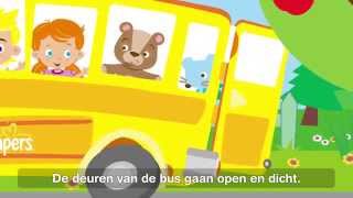 De wielen van de bus  Kinderliedjes met tekst [upl. by Neirod]