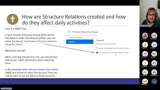 How to Use Infor FSM Structure Relations to Manage Financial Transactions [upl. by Albur]