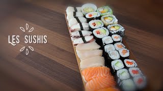 Comment faire des sushis en moins de 15 minutes 2ème partie [upl. by Atnauqal655]