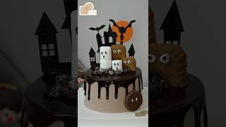 Halloween Cake Part 19  Cake Fun vuongtroncake cakefun shorts [upl. by Valerle]