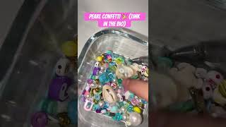 Pearl Confetti preppyyyy ilovepreppy preppyslay bracelet smallbusiness [upl. by Nerred]