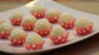 Rafaelo kuglice  Homemade Raffaello Balls  Coconut Balls [upl. by Ettesel]