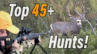 45 Deer Hunts in 20 Minutes Eastmans Hunting Journals [upl. by Alrrats]