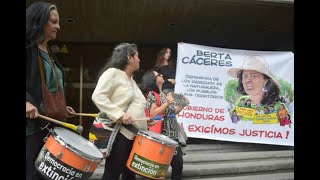 Piden investigación internacional por asesinato de Berta Cáceres [upl. by Anselmo]