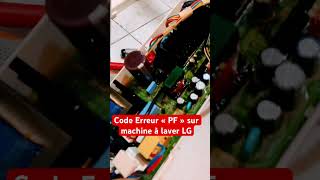 LG Washer Error Code quotPFquot  Expect Some Patience  Code erreur « PF » sur machine à laver LG [upl. by Eriuqs]