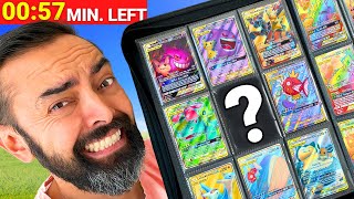 Complete Set in Time or Lose It All RISKY Pokémon Card CHALLENGE [upl. by Derward]