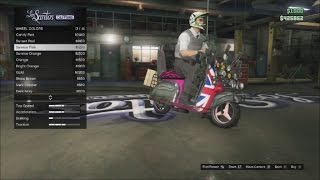 GTA Online New Pegassi Faggio Mod Customization [upl. by Lisab958]