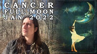 MidEnd of January 2022 Cancer Full Moon  Wringing Out the Mop of Emotion amp Adjusting to the Tides [upl. by Jeffries207]