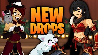 New Beleen Items Frostval DROPS AQW [upl. by Klinges]