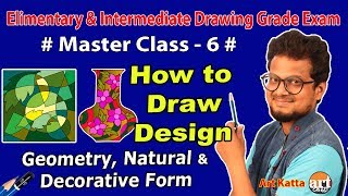 Master Class  6 How to Draw Design Composition [upl. by Ytissahc281]