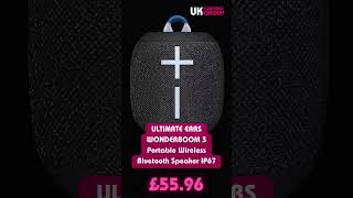 ULTIMATE EARS WONDERBOOM 3 Portable Wireless Bluetooth Speaker IP67 £5596 wcode 👇🔥🔥 [upl. by Nolte]